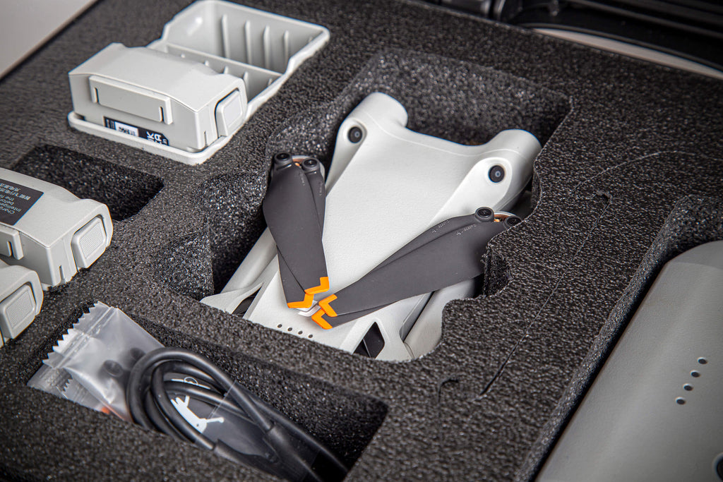The NANUK 915 Waterproof Protective Case for DJI™ Mini 3 Pro Fly More was built to organize, protect and carry.